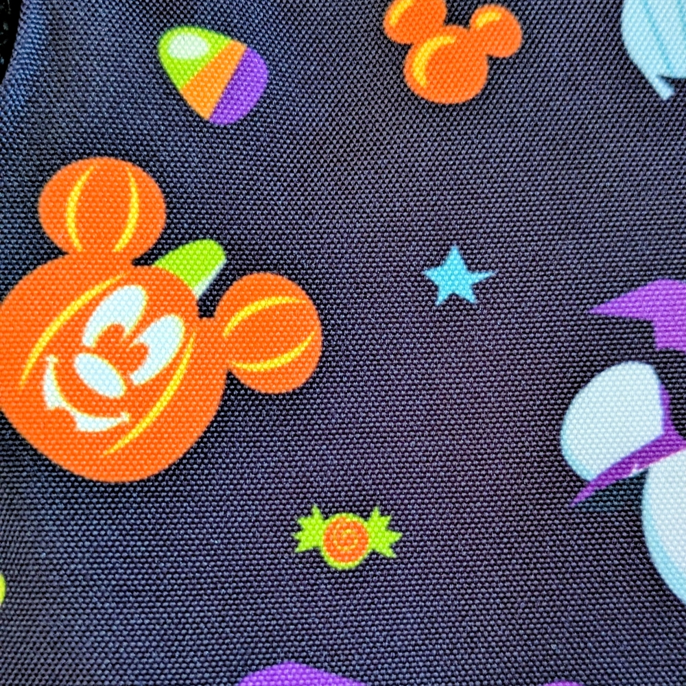 Loungefly Disney Mickey Mouse & Minnie Mouse Halloween Passport Crossbody Bag - Picture 8 of 8